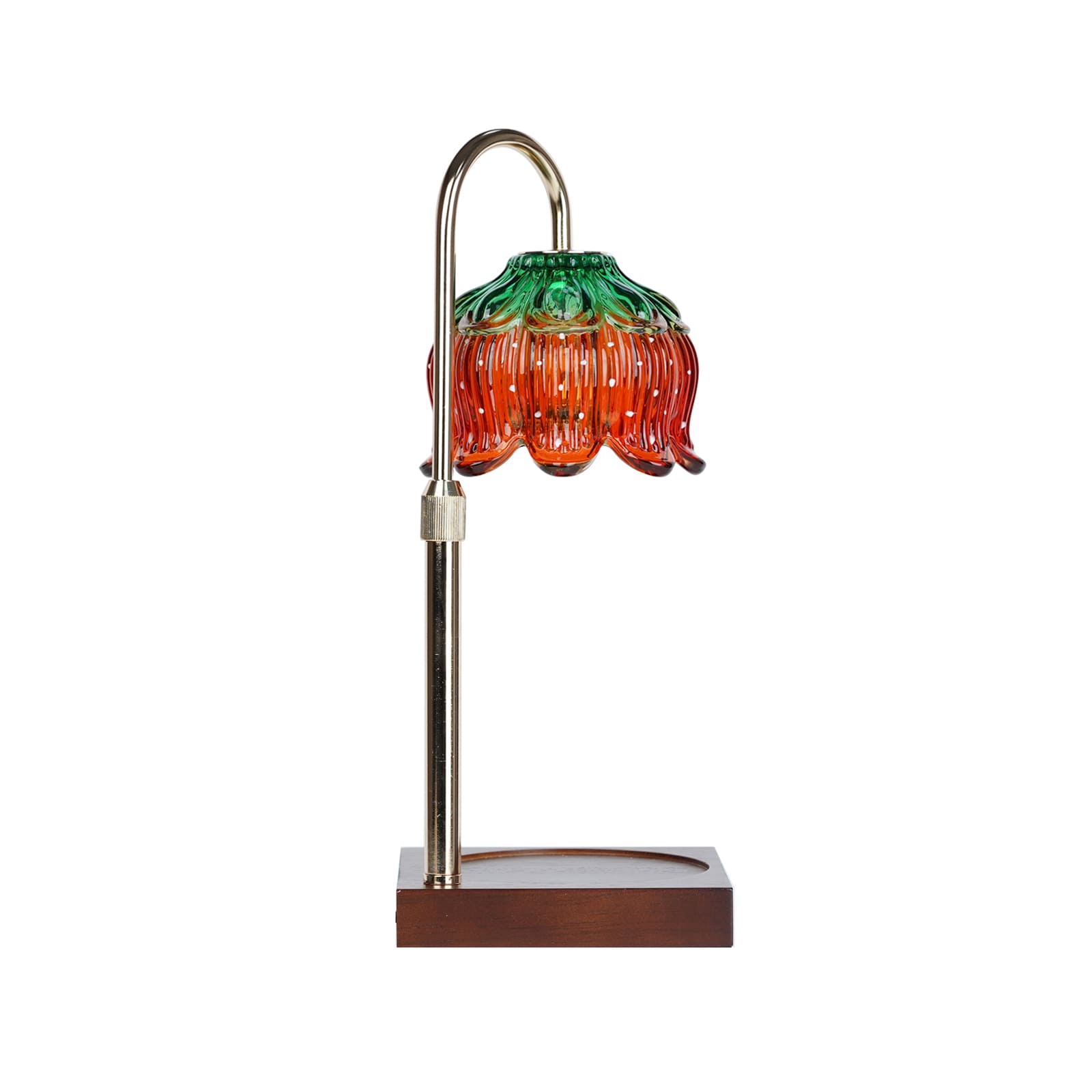 Strawberry Candle Warmer Lamp with Timer & Dimmer - Adjustable Height Wax Melt Warmer for Jar Candles - Image 4