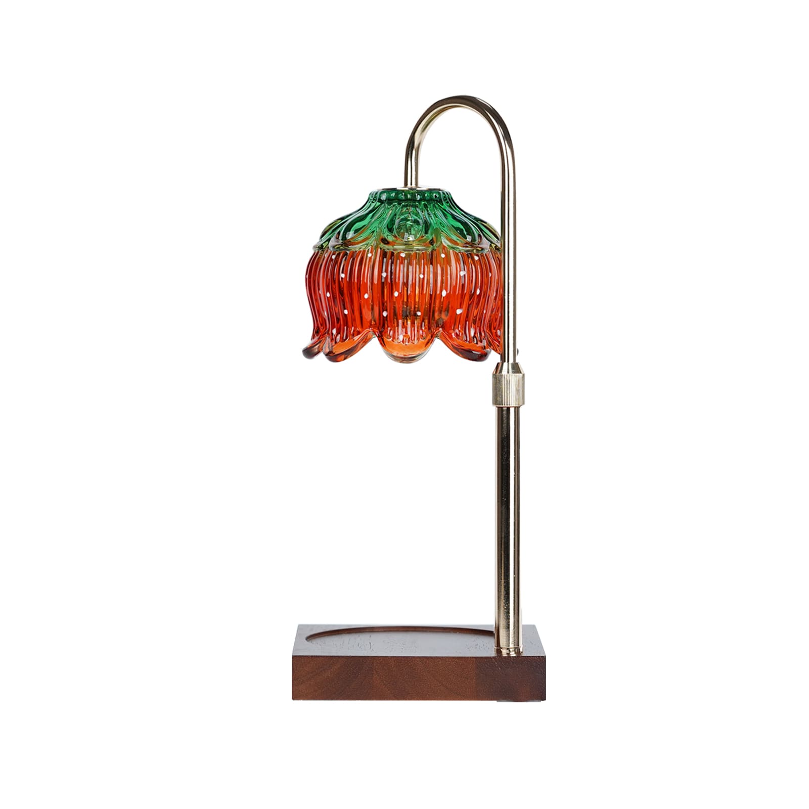Strawberry Candle Warmer Lamp with Timer & Dimmer - Adjustable Height Wax Melt Warmer for Jar Candles - Image 5