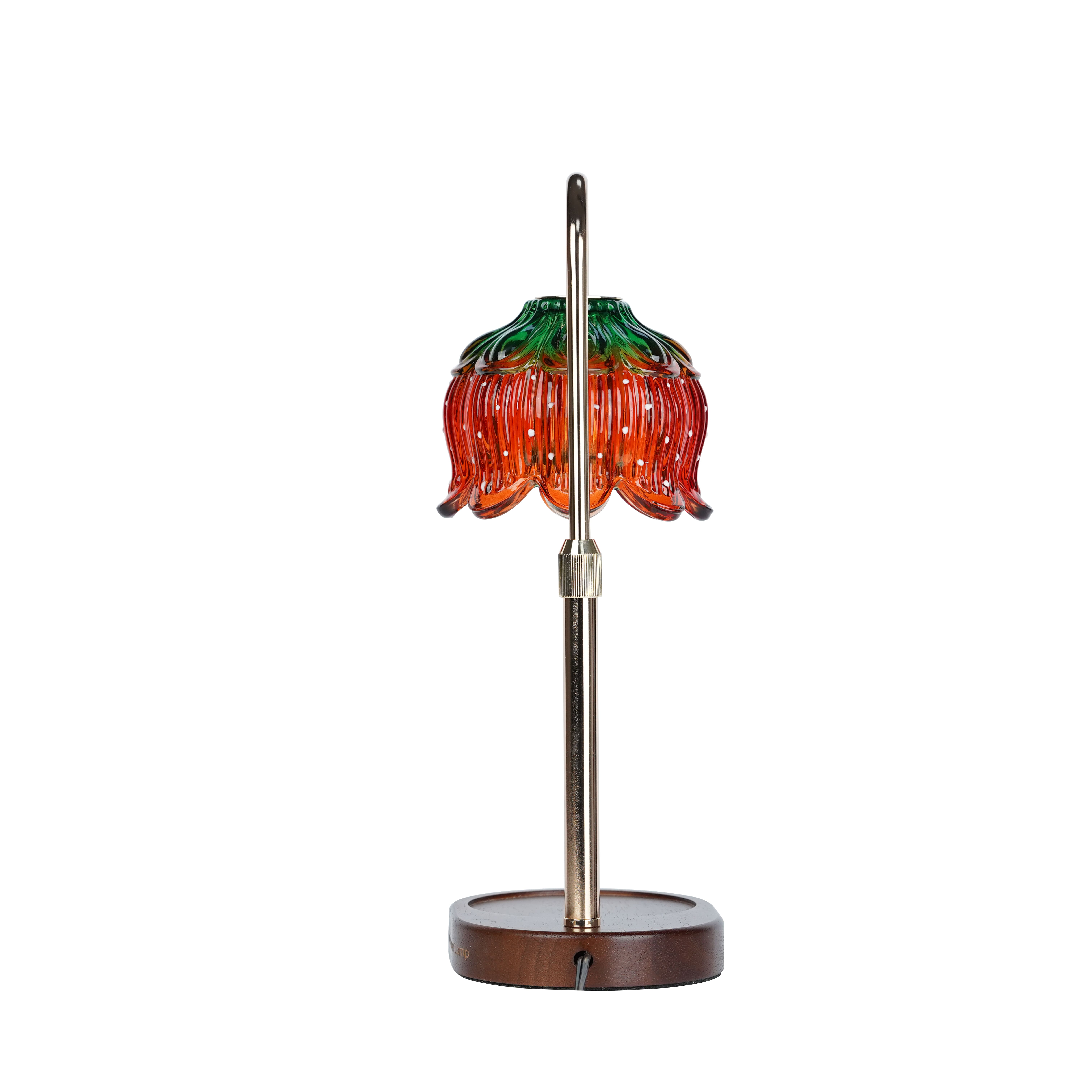 Strawberry Candle Warmer Lamp with Timer & Dimmer with 2 Bulbs, Adjustable Height Light for Jar Candles, Bedroom Decor - Image 9